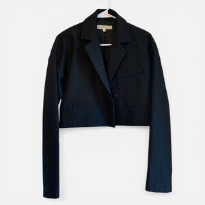 Vanessa Bruno Wool Cropped Jacket, Size 38